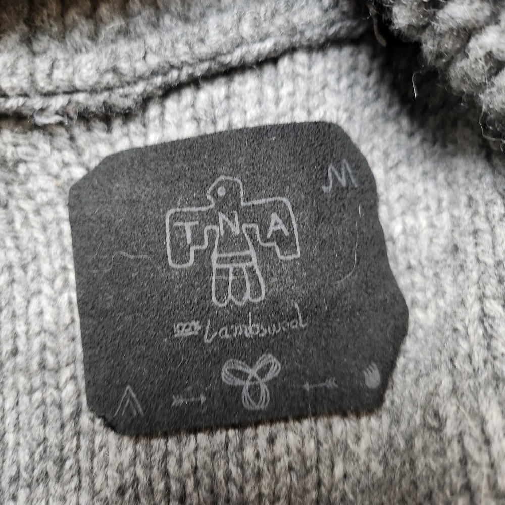 Aritzia TNA Northwest Cowichan Sweater Sz Med Wool / Angora - Picture 7 of 13